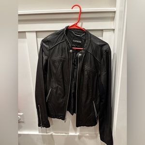 Leather jacket